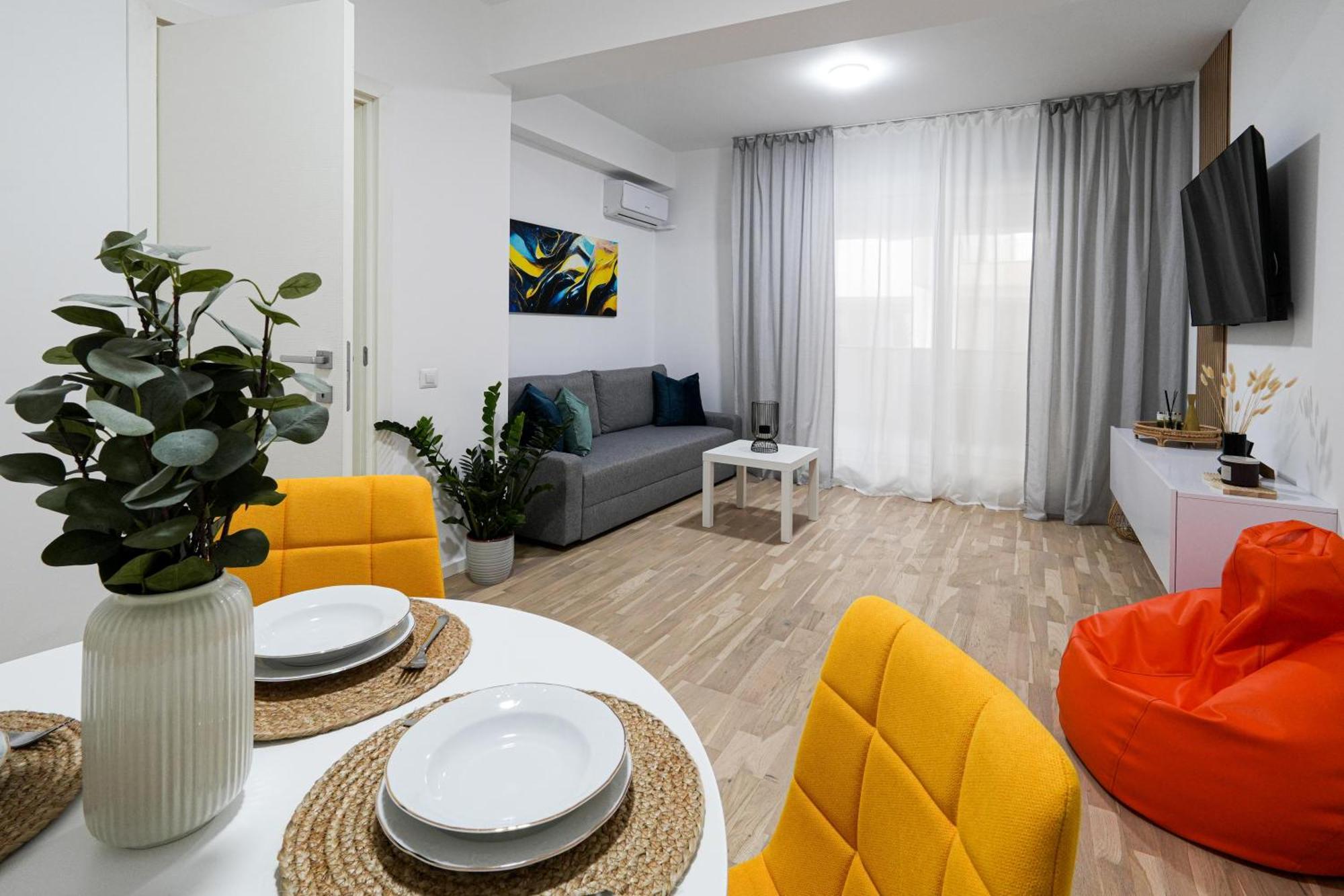 Gabi - Chic Apt With Parking Close To Veranda Mall Bucureşti Ngoại thất bức ảnh